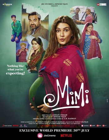 Mimi (2021) Hindi (ORG) 1080p 720p 480p WEB-DL x264 ESubs